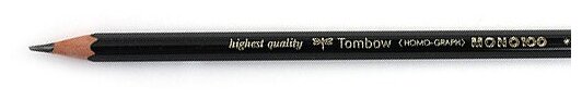 Tombow Карандаш графитовый "Mono Pencil" твердость 3H sela25