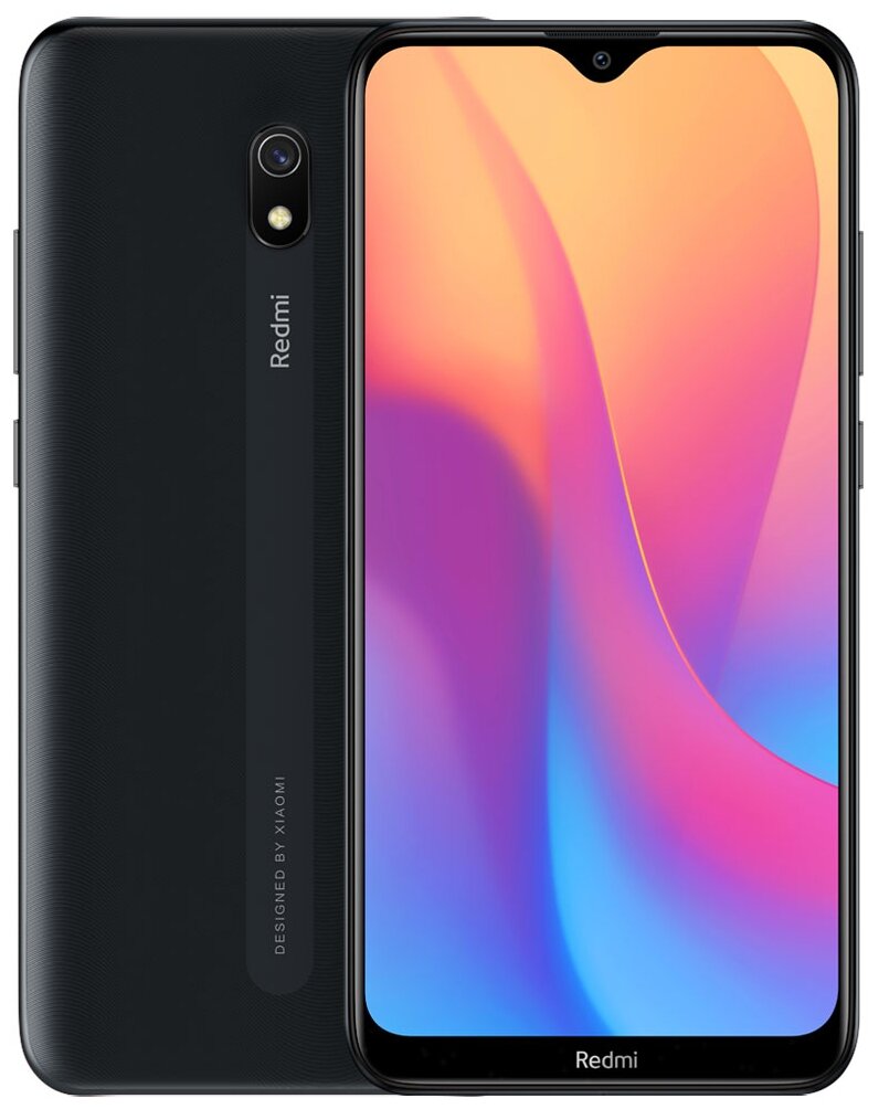 Смартфон Xiaomi Redmi 8A 3/32 ГБ Global, Dual nano SIM, полночный черный