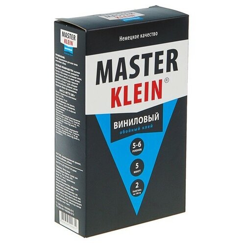 Клей обойный Master Klein, виниловый, 200 г master klein клей обойный master klein для флизелиновых обоев 200 г