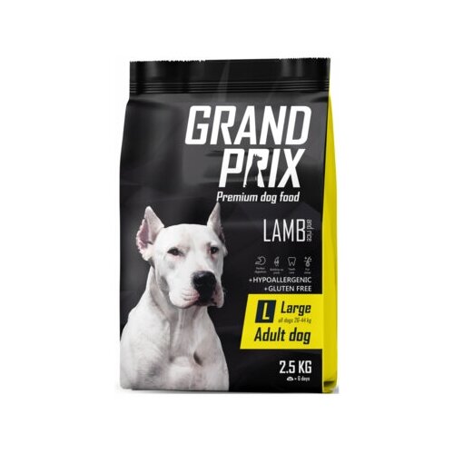 Grand Prix Сухой корм для взрослых собак крупных пород с ягненком 00-00000217, 12 кг