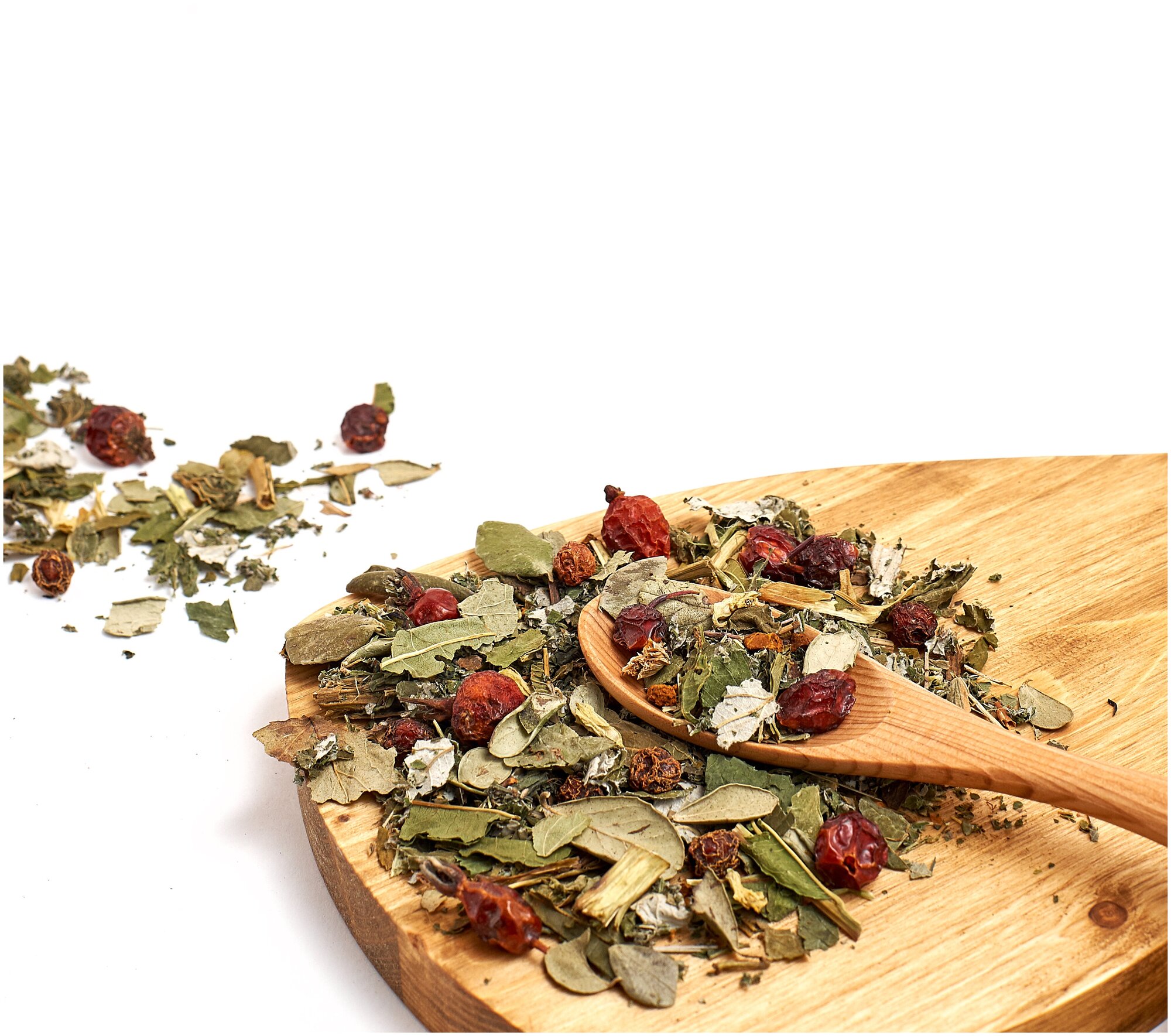 Старовер витаминный чай травяной листовой 100 гр с шиповником, чагой, калиной и облепихой Золотая душа Алтая