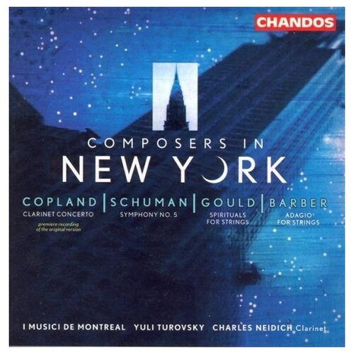 Composers in New York I Musici de Montr & 233; al. Yuli Turovsky