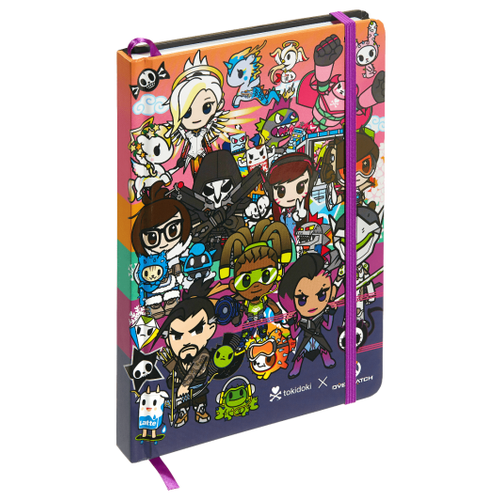 Блокнот Blizzard Tokidoki &Overwatch Heroes Group