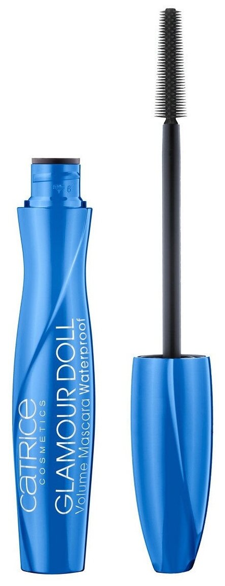 CATRICE Тушь для ресниц Glam & Doll Volume Mascara Waterproof, черный