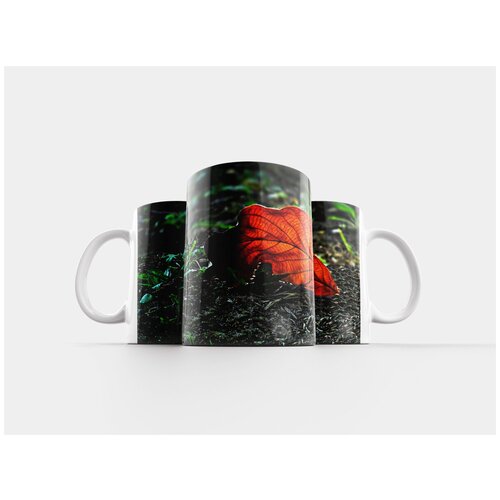 фото Кружка "лист, осень, осенний лист" 320 мл lotsprints