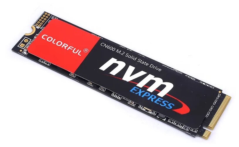 Жесткий диск SSD M.2 2280 256GB Gen3x4 with NVMe, 1600/900, 3D NAND, RTL, черный