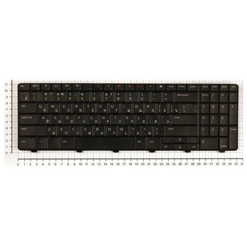 Клавиатура keyboard NSK-DRASW 0R для ноутбука Dell Inspiron 15R N5010 M5010 черная 823₽