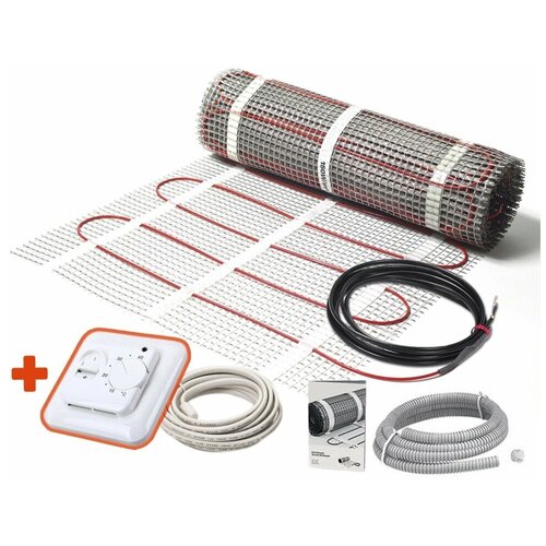 Теплый пол под плитку 27 м кв 400 Вт с терморегулятором 5150₽