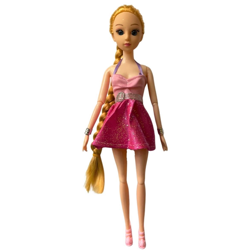 фото Игрушка для девочек кукла элизабет (в розовом платье) big-store