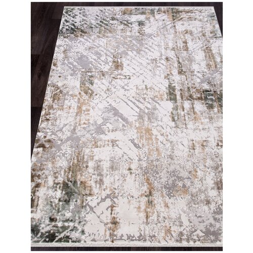 Ковер ALLURES - Прямоугольник Зеленый, Современный, Ковер на пол, в гостиную, спальню, в ассортименте, Турция, Бельгия, Турция (80 см. на 300 см.)