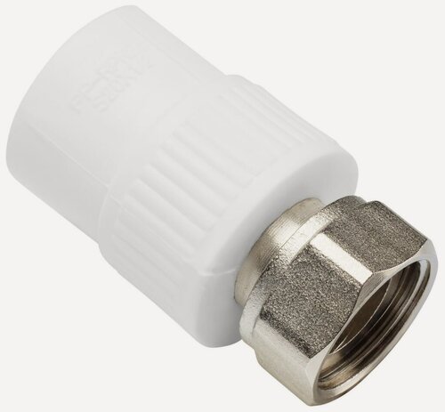 Изображение товара Муфта 20х1/2 (комплект 10шт) с накидной гайкой полипропиленовая Valfex