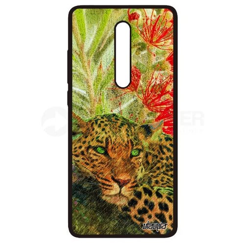 фото Защитный чехол для // xiaomi redmi k20 // "леопард" гепард пантера, utaupia, розовый