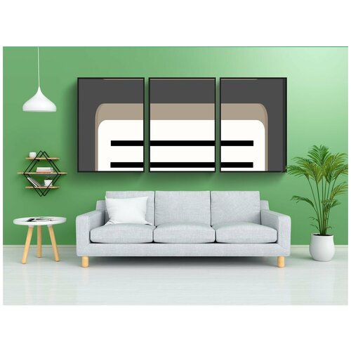 фото Модульный постер "дискета, диск, магнитный" 180x90 см. из 3х частей в тубусе, без рамки lotsprints