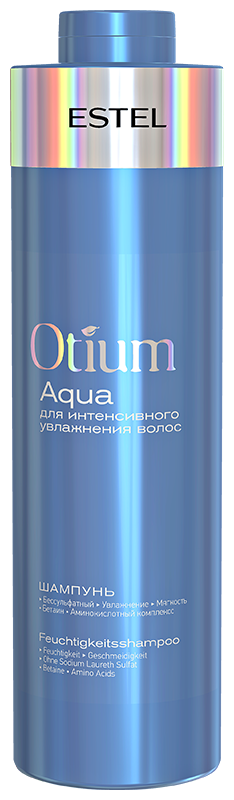 ESTEL шампунь Otium Aqua для интенсивного увлажнения волос, 1000 мл