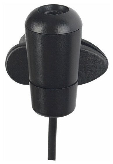 Микрофон-клипса компьютерный Perfeo M-1 черный (кабель 1,8 м, разъём 3,5 мм)