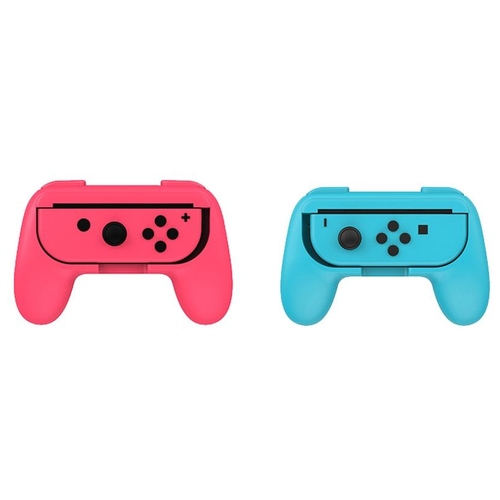 Накладка/держатель для геймпада/джойстика/контроллера Nintendo Switch Joy-Pad 2 штуки, DOBE, синий/красный