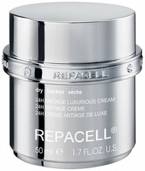 Крем-люкс для лица Klapp Repacell 24H Antiage Luxurious Cream для сухой кожи, 50 мл