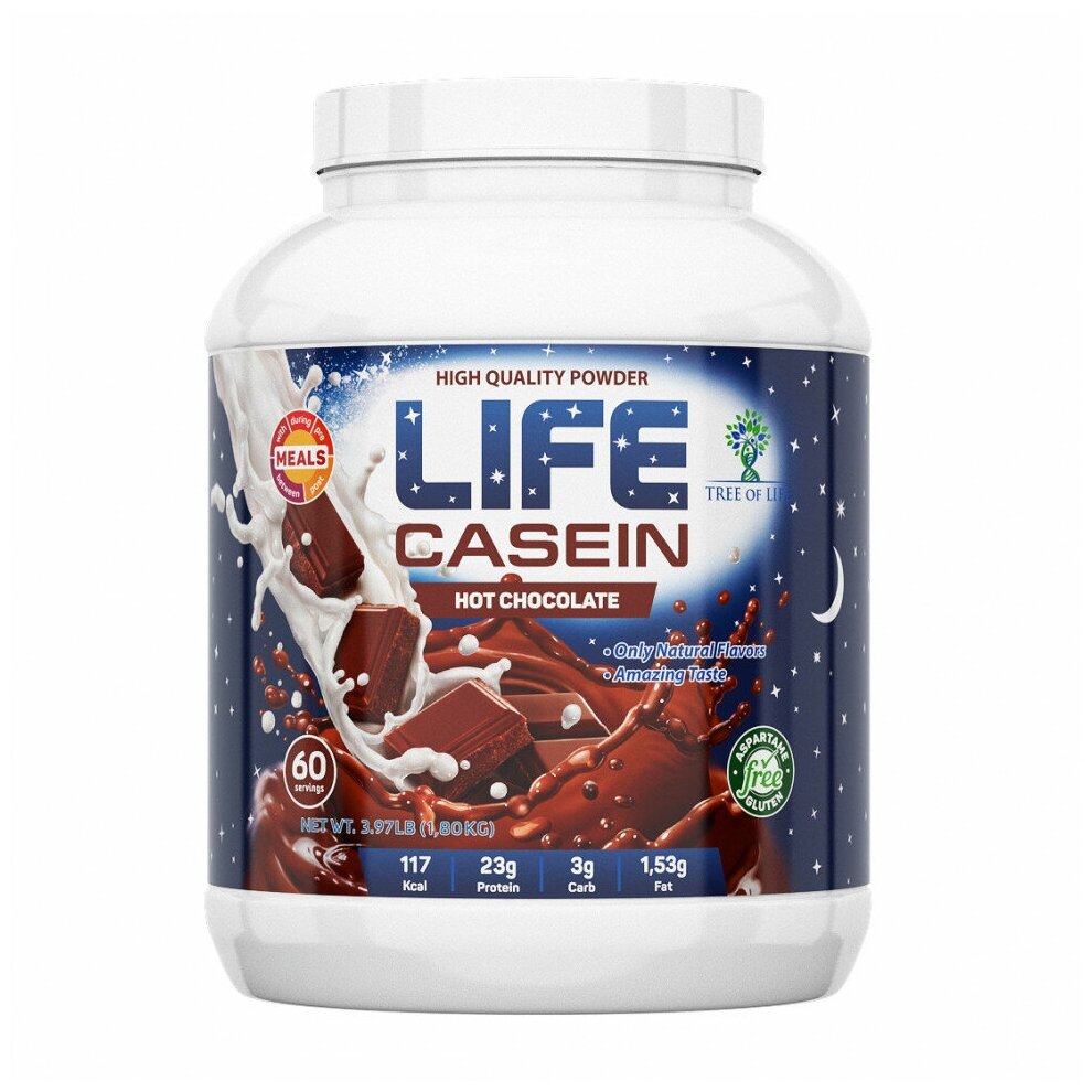 Tree of Life LIFE Casein 1800 г Hot Chocolate