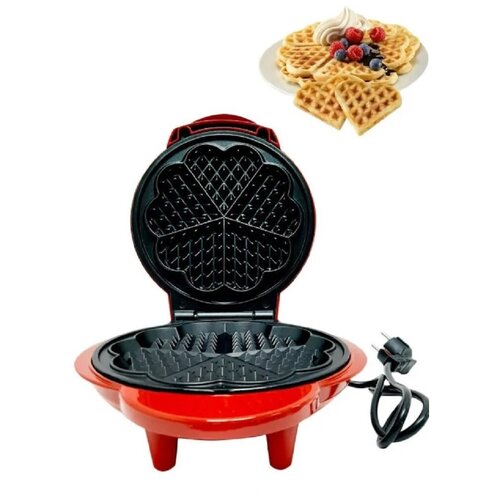 вафельница электрическая сердце 5шт 299000₽