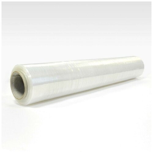 Стрейч-пленка Decoromir полиэтиленовая для ручной упаковки ширина 500 мм 20 мкр ,1кг, 130 метров