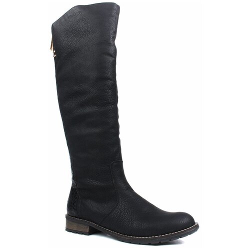 фото Ботфорты rieker , размер 38 , черный