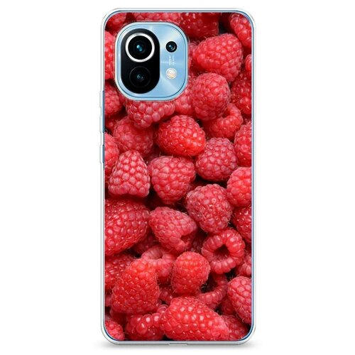 фото Силиконовый чехол "малина" на xiaomi mi 11 / сяоми ми 11 case place
