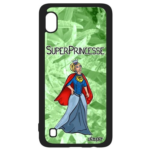 фото Новый чехол на смартфон // galaxy a10 // "суперпринцесса" комикс шутка, utaupia, светло-зеленый