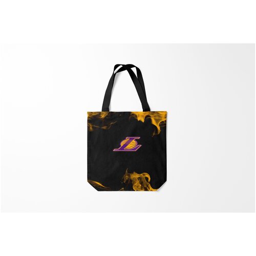 фото Сумка-шоппер / 40х40 см / баскетбол / los angeles lakers kobe bryant burnettie