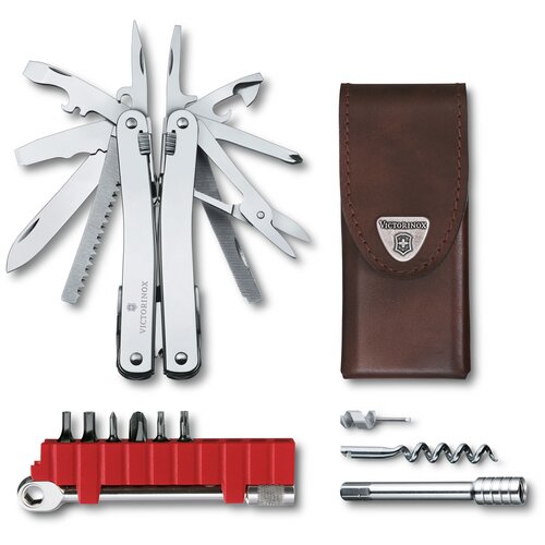 Мультитул Victorinox SwissTool Spirit X 3.0236.L 105мм 36функц. серебристый подар.коробка