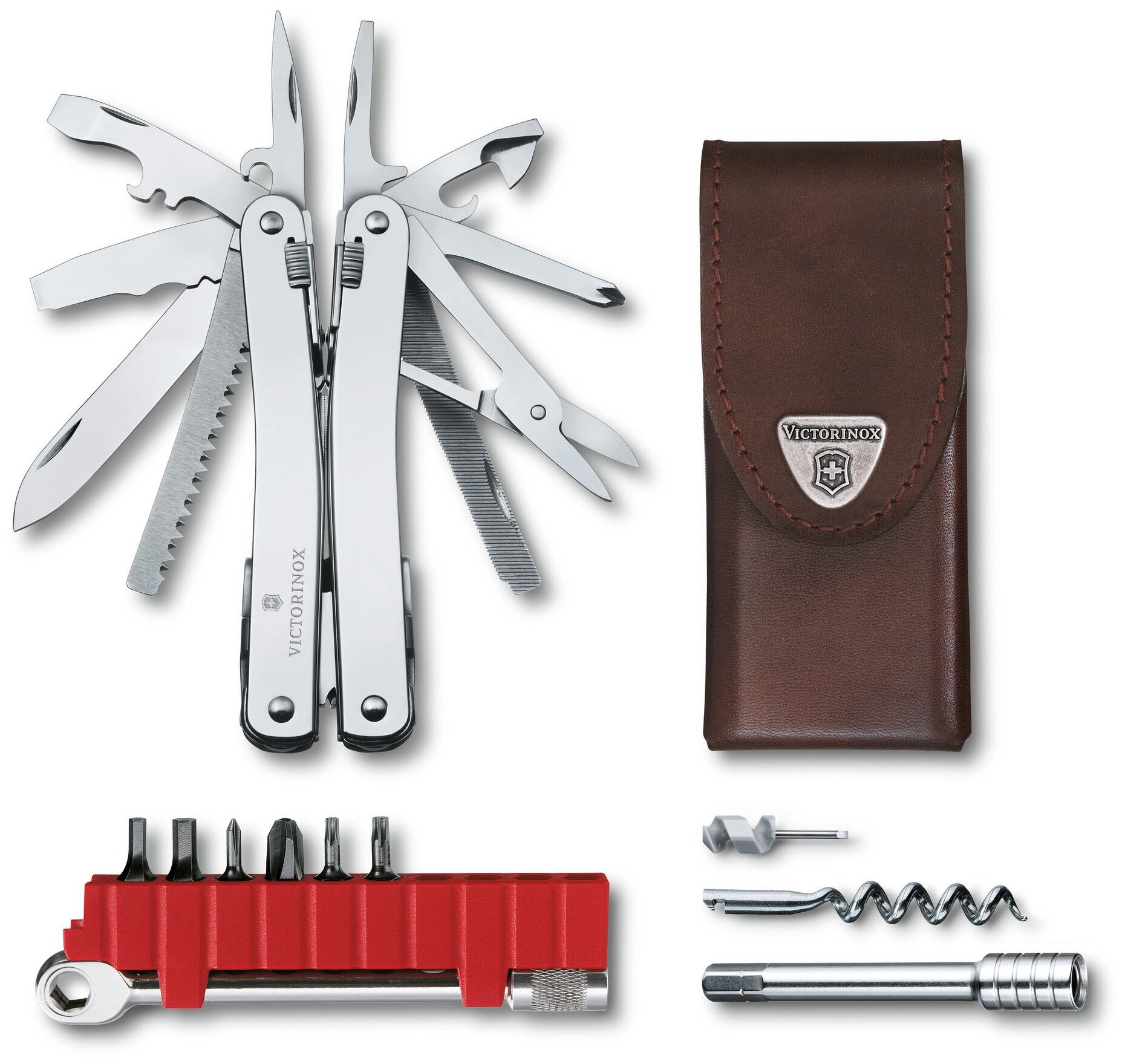 Мультитул VICTORINOX Swisstool Spirit X Plus Ratchet 3.0236. L