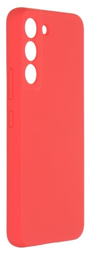 Накладка силиконовая Silicone Cover для Samsung Galaxy S22 S901 красная