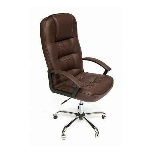 Кресло офисное СН9944, коричневый