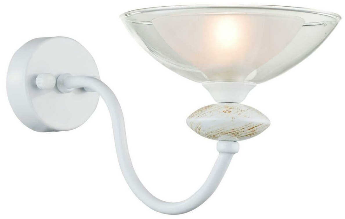 Бра Arti Lampadari Noventa E2.1.1 W E14 40W белое - фото №1