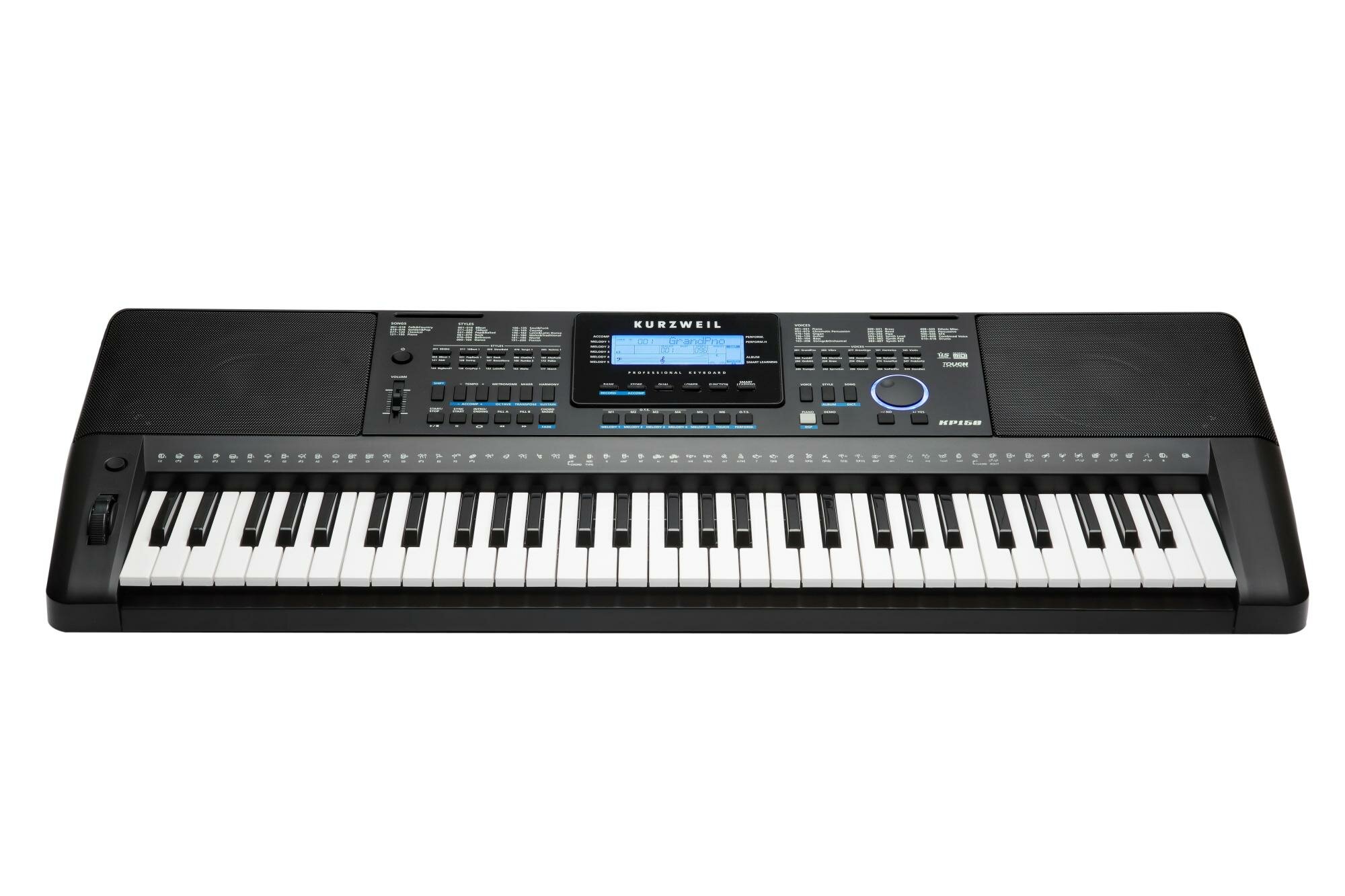 Синтезатор Kurzweil KP150 LB, 61 клавиша, чёрный