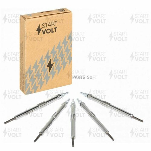 Комплект свечей STARTVOLT - Комплект свечей накаливания SsangYong Kyron 05- 27TD GLSP 507 GLSP507 Комплект 4 шт STARTVOLT арт GLSP507 - 1 шт 24373₽