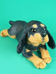 Мягкая игрушка Ротвейлер щенок реалистичный 50 см. ( Собака Собачка Щенок Пес Ротвейлер )
