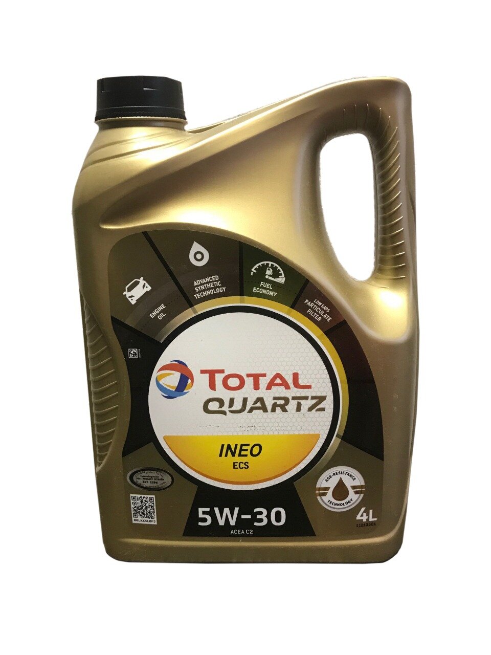 Моторное масло Total Quartz Ineo ECS 5W30 4л