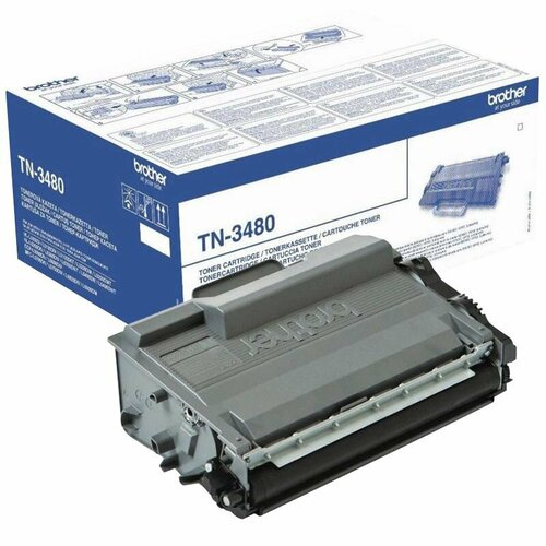 Brother TN-3480 / TN-3480P картридж черный (8000 стр.) картридж easyprint lb 3480 tn 3480 для brother hl l5000 5100 5200 6200 6300 6400 dcp l5500 5600 6600 mfc l5700 6700 6800 6900 8000 стр черный