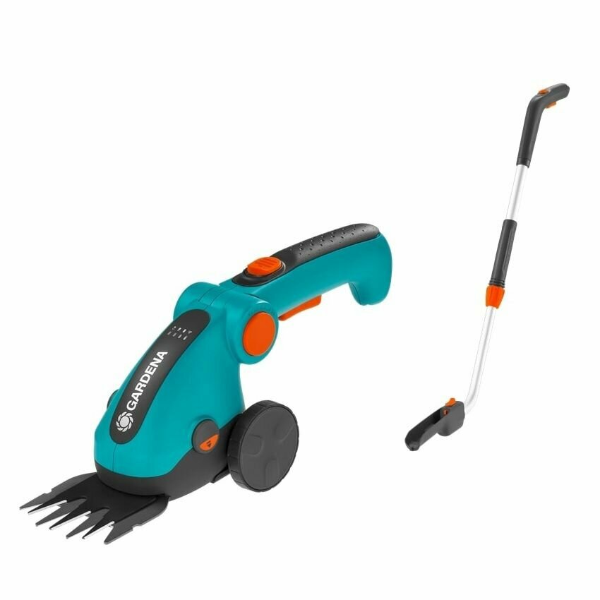 Аккумуляторные ножницы для травы GARDENA ComfortCut Li с телескопической рукояткой 09858-20.000.00