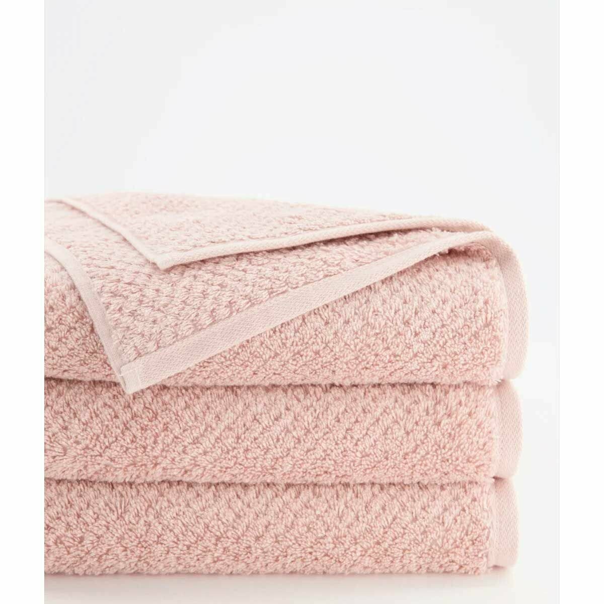 Полотенце махровое Cawo Pure 80x150см, цвет пудровый CAWÖ - фото №2