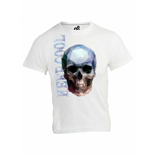 фото Футболка galaktika, размер 4xl, белый