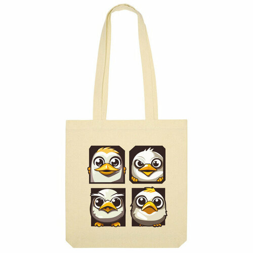 фото Сумка шоппер us basic, бежевый