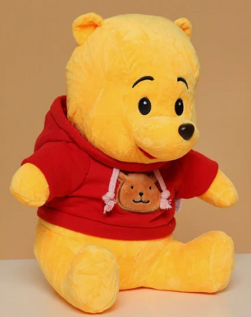 фото Винни пух мягкая игрушка 50 см красный