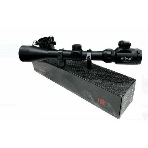 Оптический прицел Поиск 3-9x40EG с подсветкой / Кольца ласточкин хвост в подарок оптический прицел для пневматической винтовки поиск 3 9х40