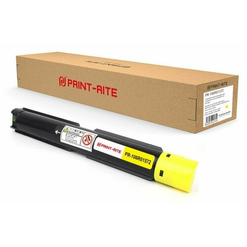 Print-Rite PR-106R01572 картридж лазерный (Xerox 106R01572) желтый 17200 стр print rite pr 106r02763 картридж лазерный xerox 106r02763 черный 2000 стр