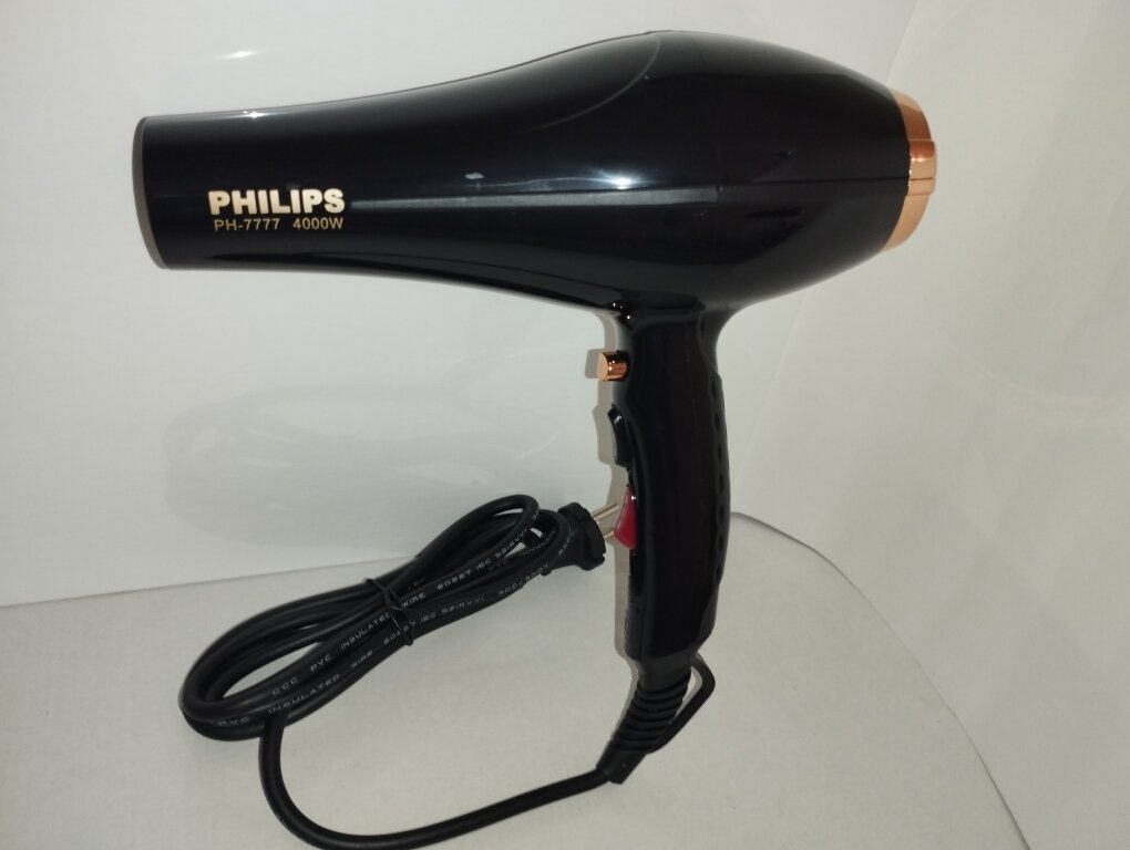 Фен для волос PHILIPS PH - 7777 Профессиональный 4000 Вт - фотография № 2