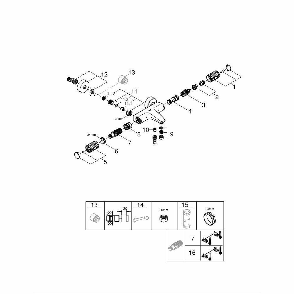 Термостат для ванны Grohe - фото №18