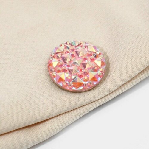 фото Зажим для платка queen fair, розовый