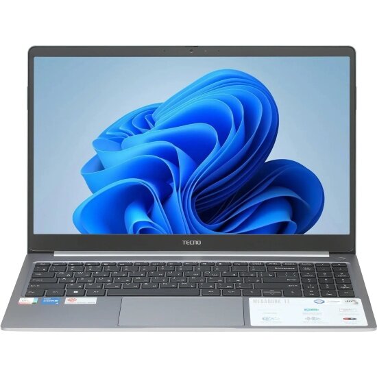 Ноутбук Tecno Megabook T1 2023 15 (T1 WIN R7-5800U 15.6 Grey)