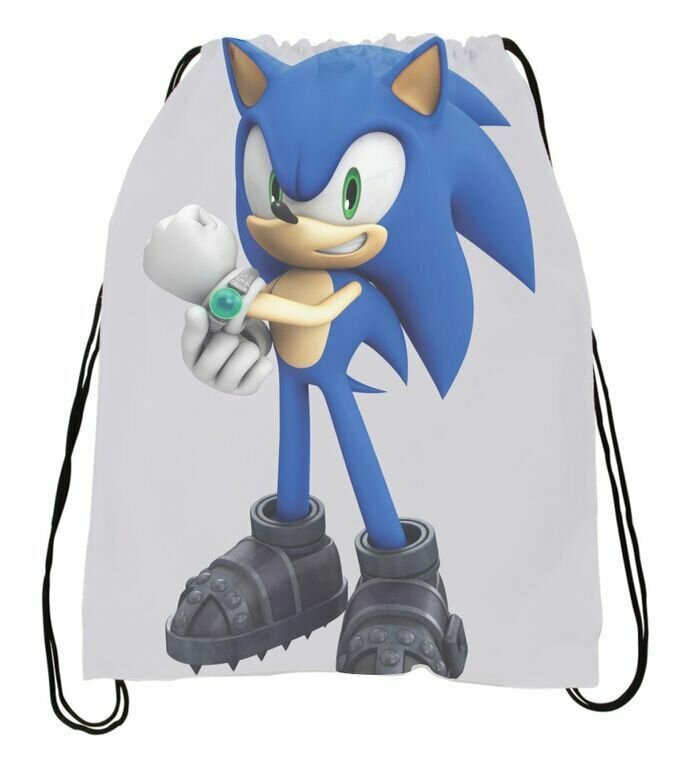 Сумка-мешок для обуви Соник, Sonic №1